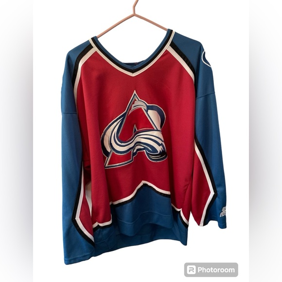 NHL Other - Colorado Avalanche Starter Jersey Size XL NHL 90’s
